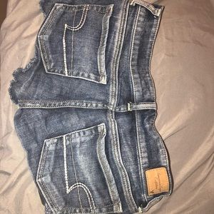 American eagle jean shorts